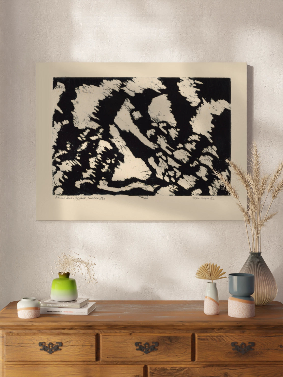 Картина "Woman in a Field" Абстракція