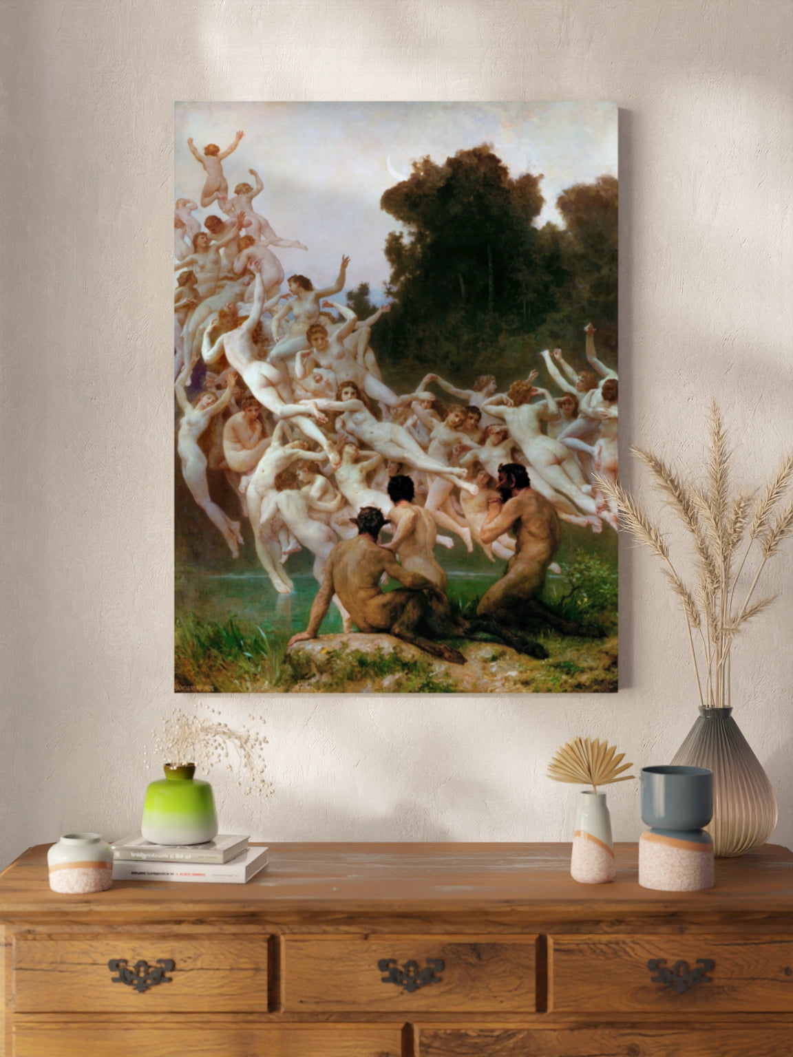 Картина "Ореади" Вільям Бугро