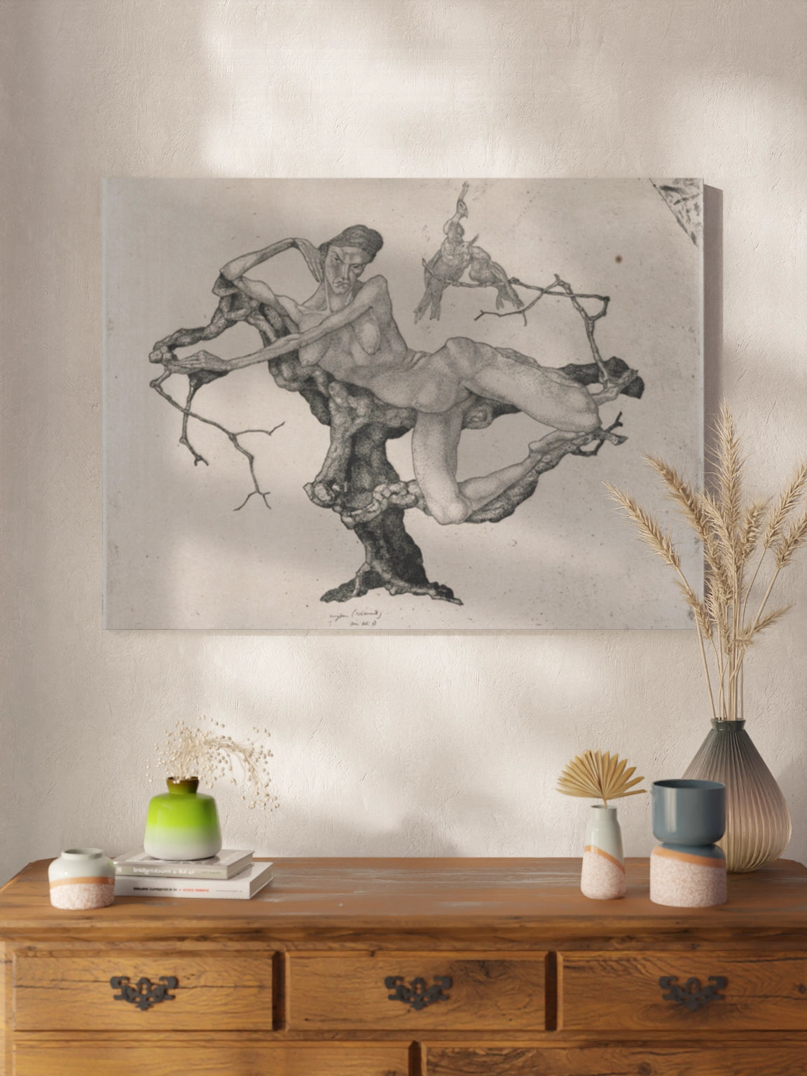 Картина "Діва на дереві"