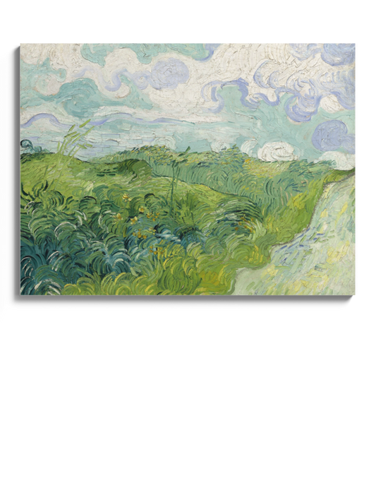 Картина «Зелені пшеничні поля, Овер» Вінсент ван Гог