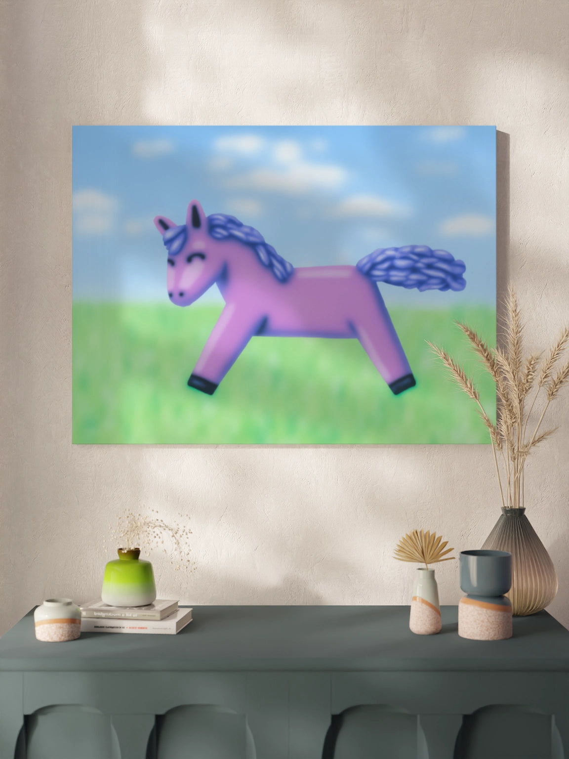Друкована Картина "Рожевий поні"