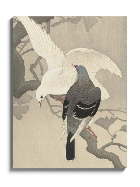 Друк Картина "Два Голуба на Гілці"