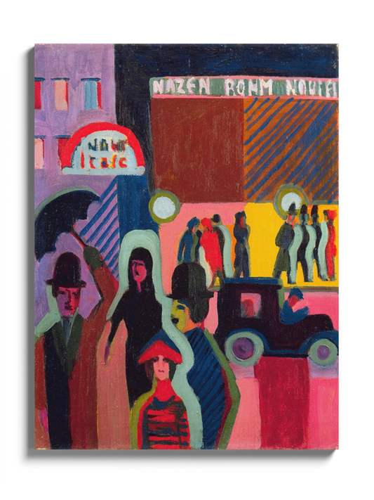 Друкована Картина "Покупки під дощем"