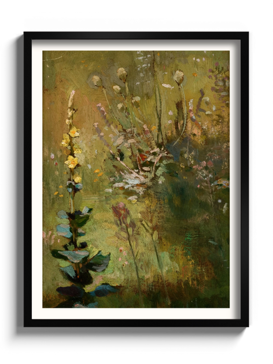 Друкована Картина з рослинами "Коров'як"