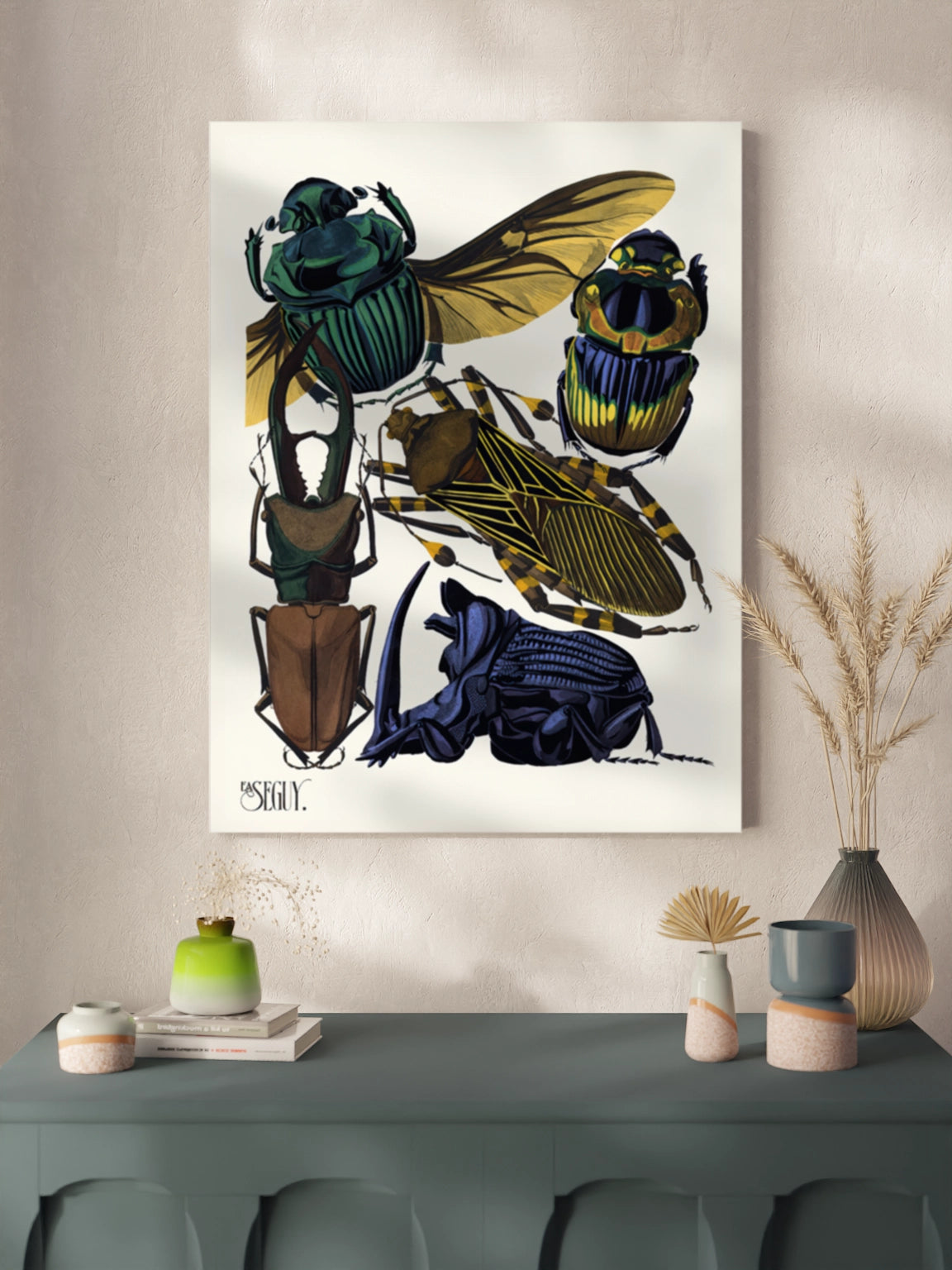 Друкована Картина "Комахи 3"