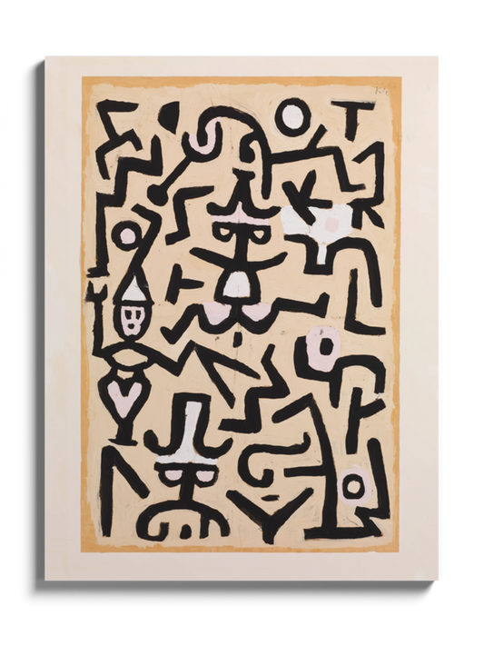 Картина"Comedians' Handbill" абстракція