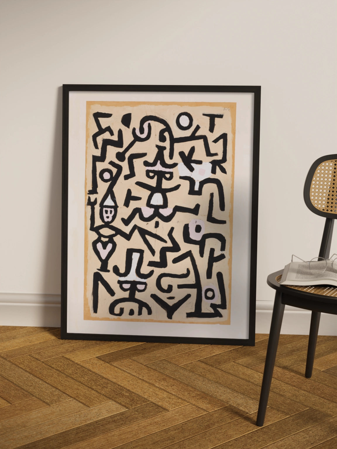 Картина"Comedians' Handbill" абстракція