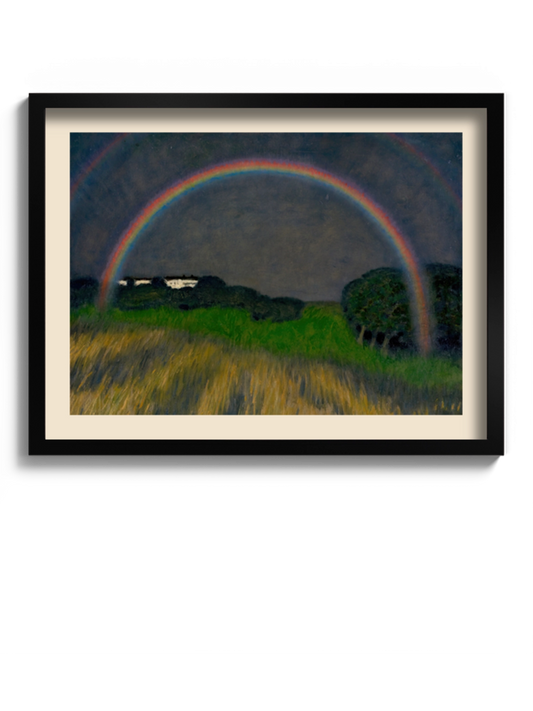 Друкована Картина "Пейзаж з веселкою"