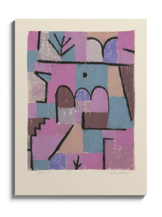 Картина"Східний сад" рожева абстракція