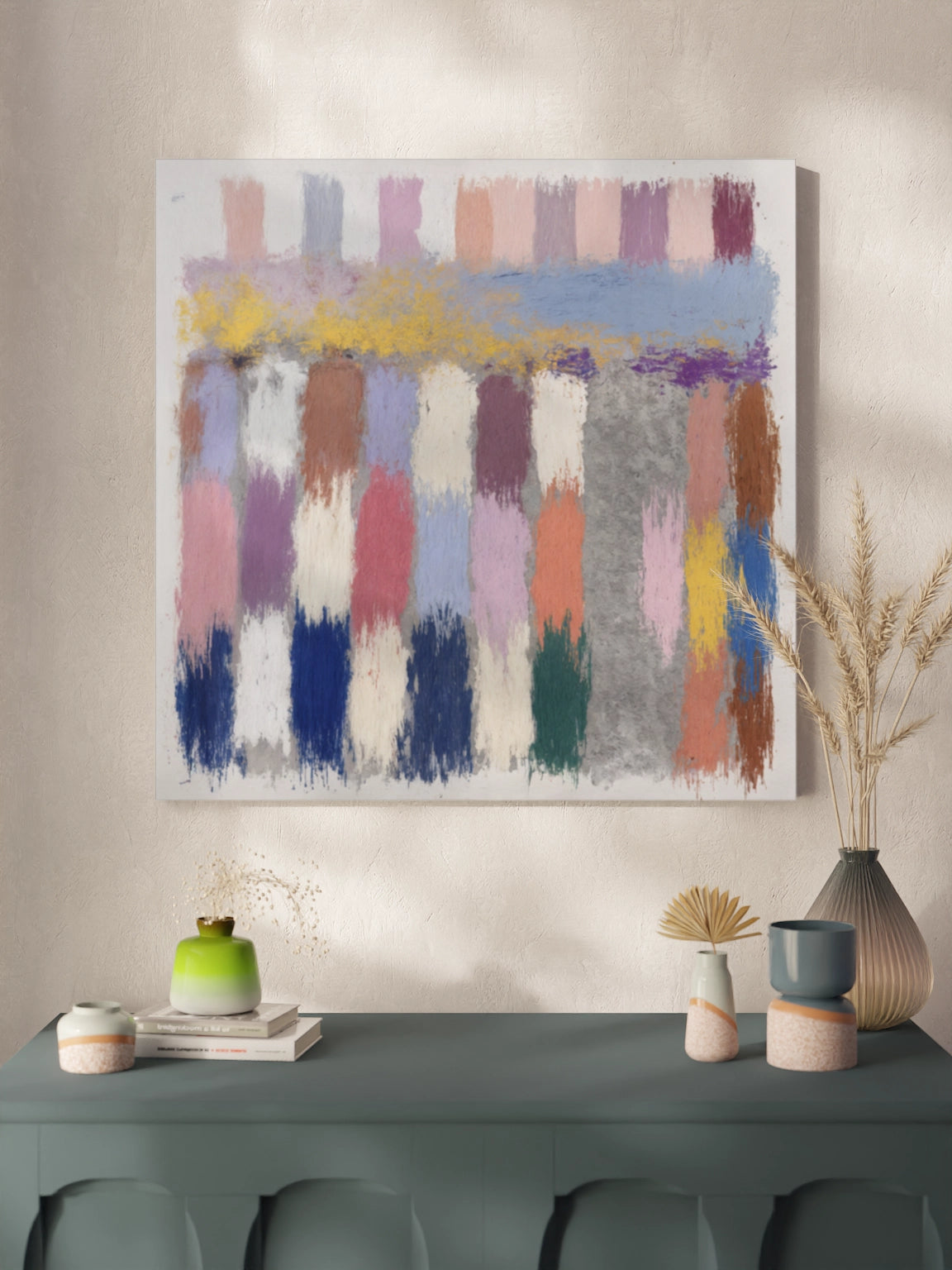 Картина кольорова абстракція