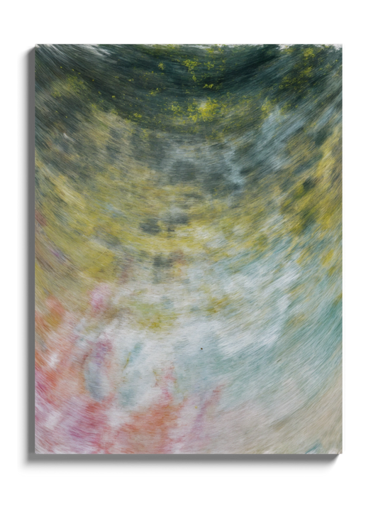 Абстрактна картина в зеленому кольорі сучасне мистецтво