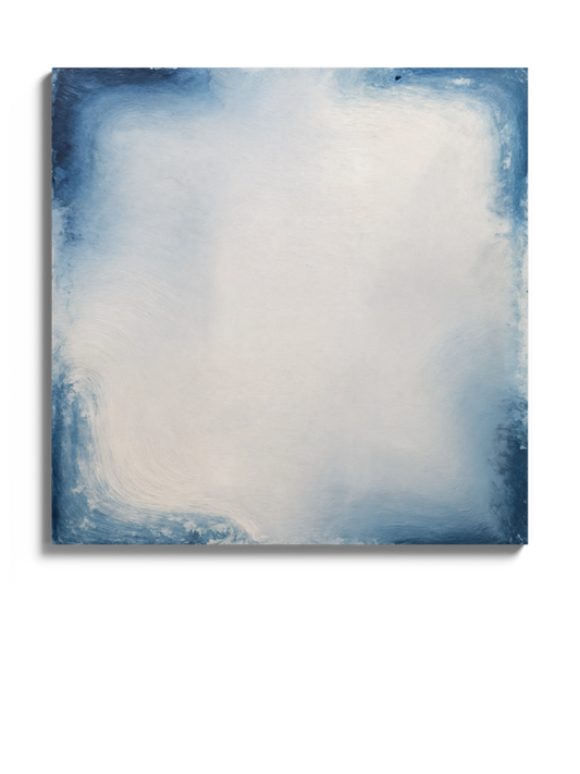 Картина Блакитний Градієнт Абстракція Мінімалізм