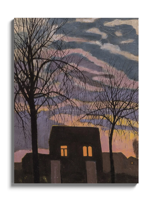 Картина "Будинок у сутінках"
