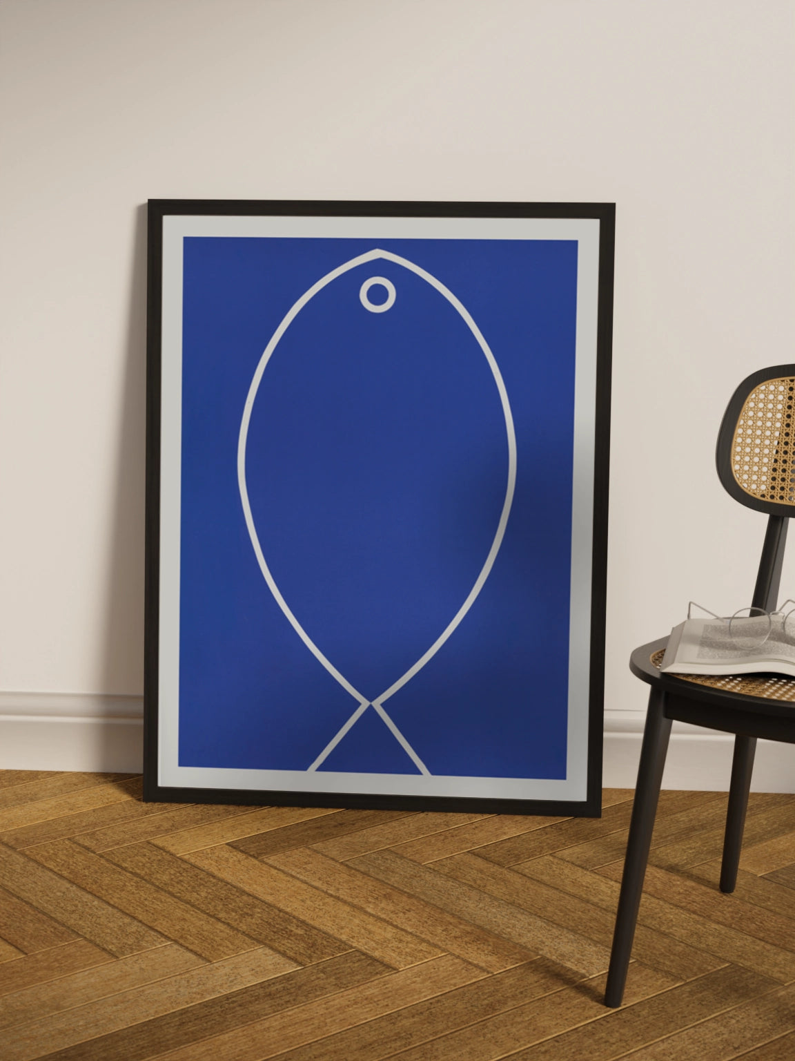 Картина Синя Рибка