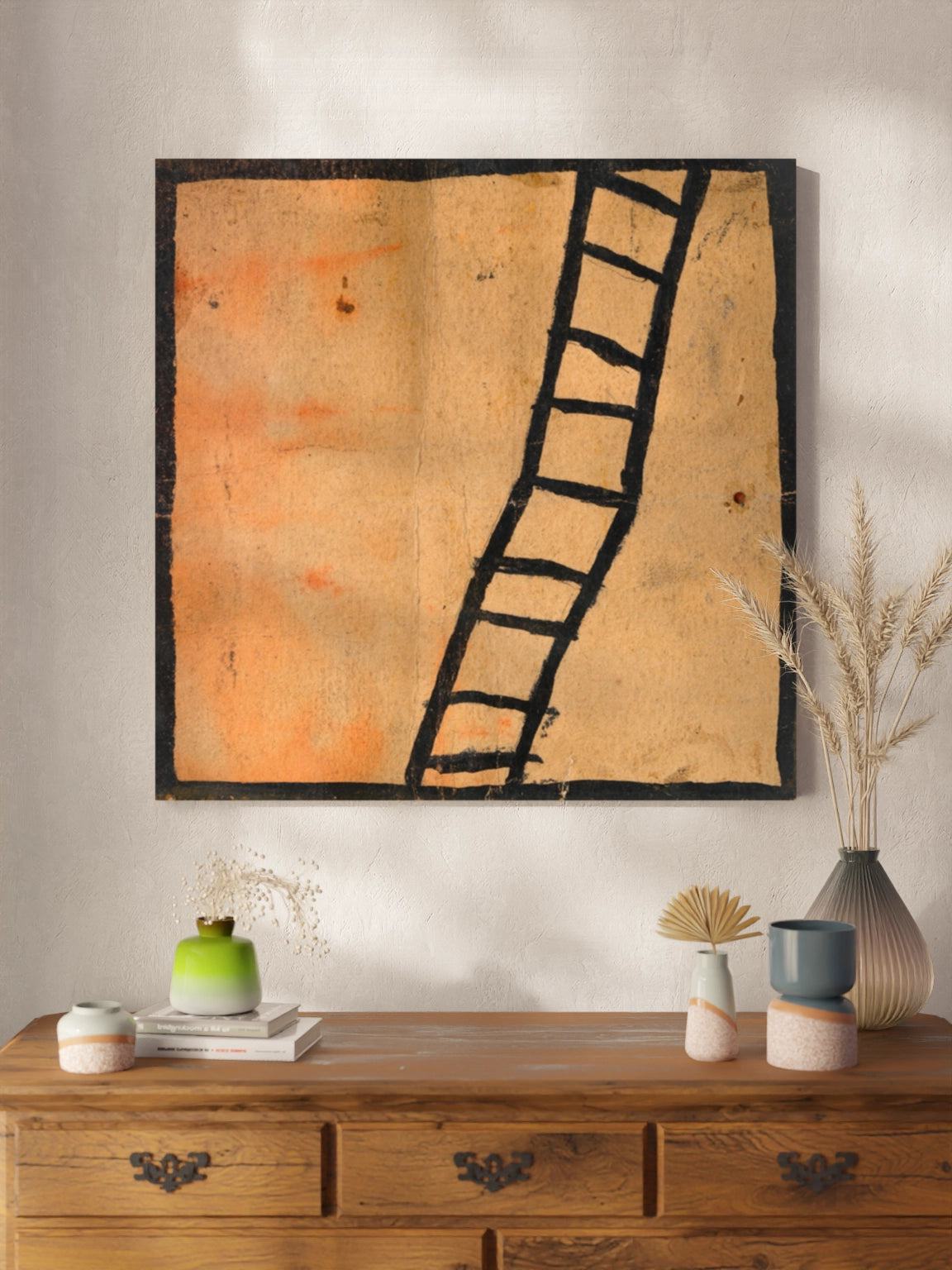 Картина Із Зігнутою Драбиною
