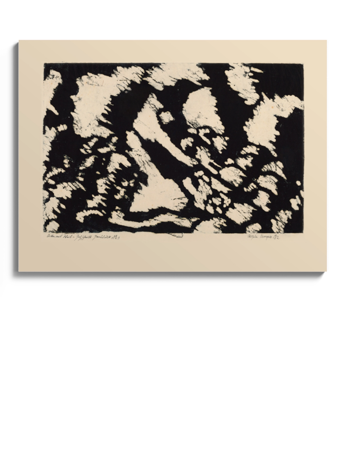 Картина "Woman in a Field" Абстракція