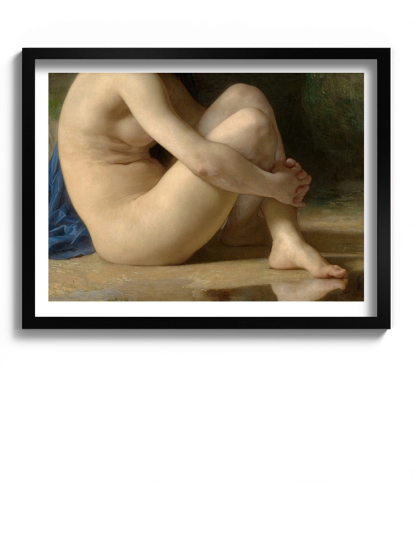 Картина "Сидяча оголена"