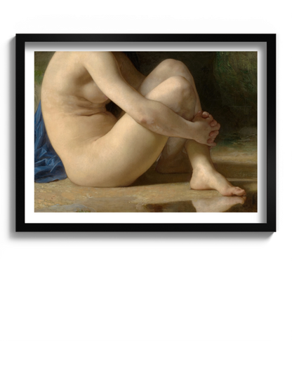 Картина "Сидяча оголена"