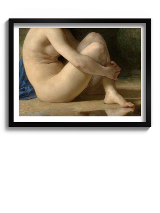 Картина "Сидяча оголена"