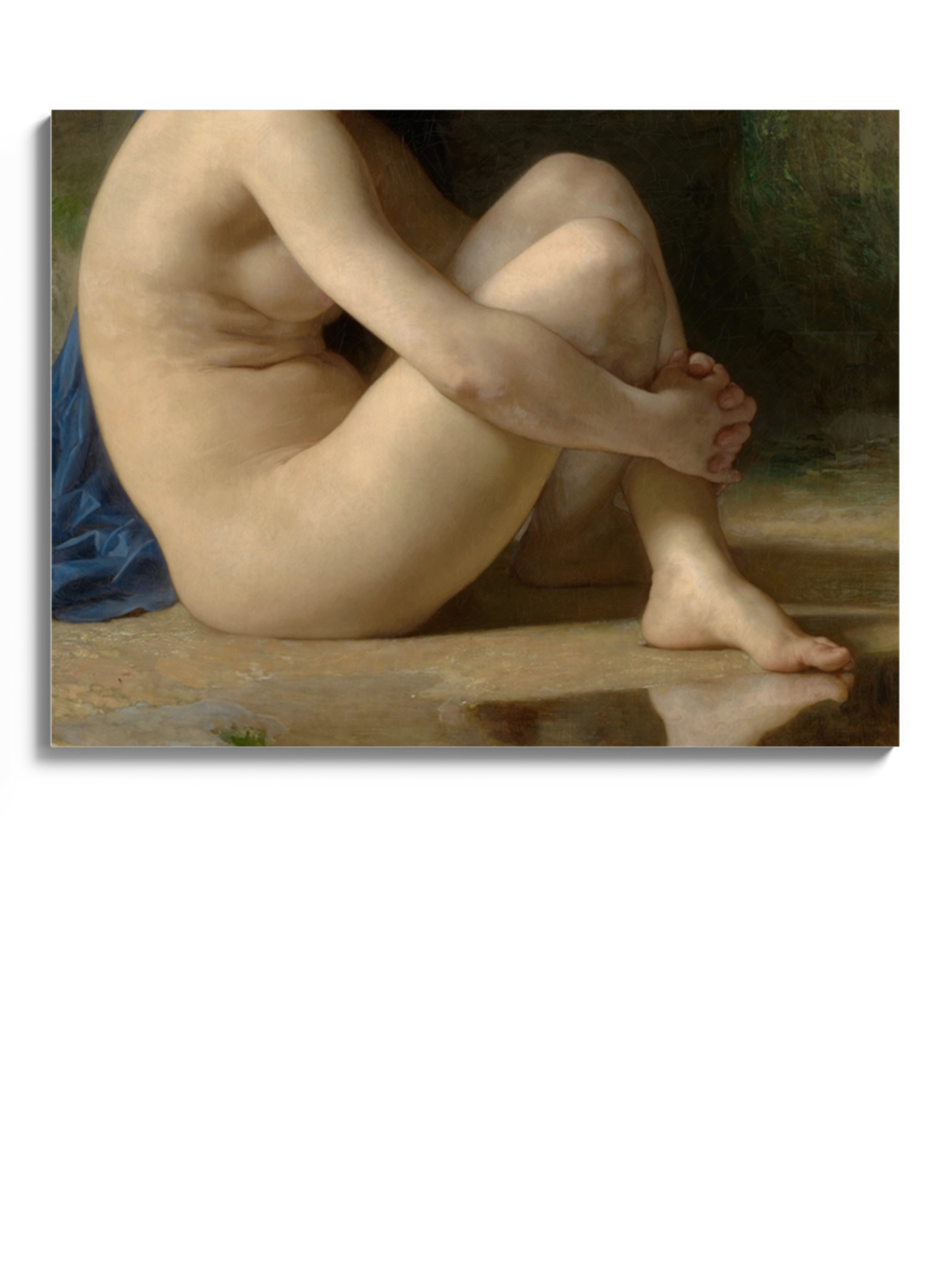 Картина "Сидяча оголена"