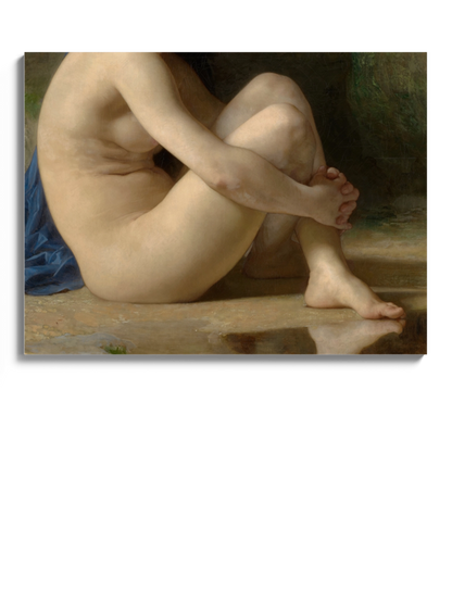 Картина "Сидяча оголена"