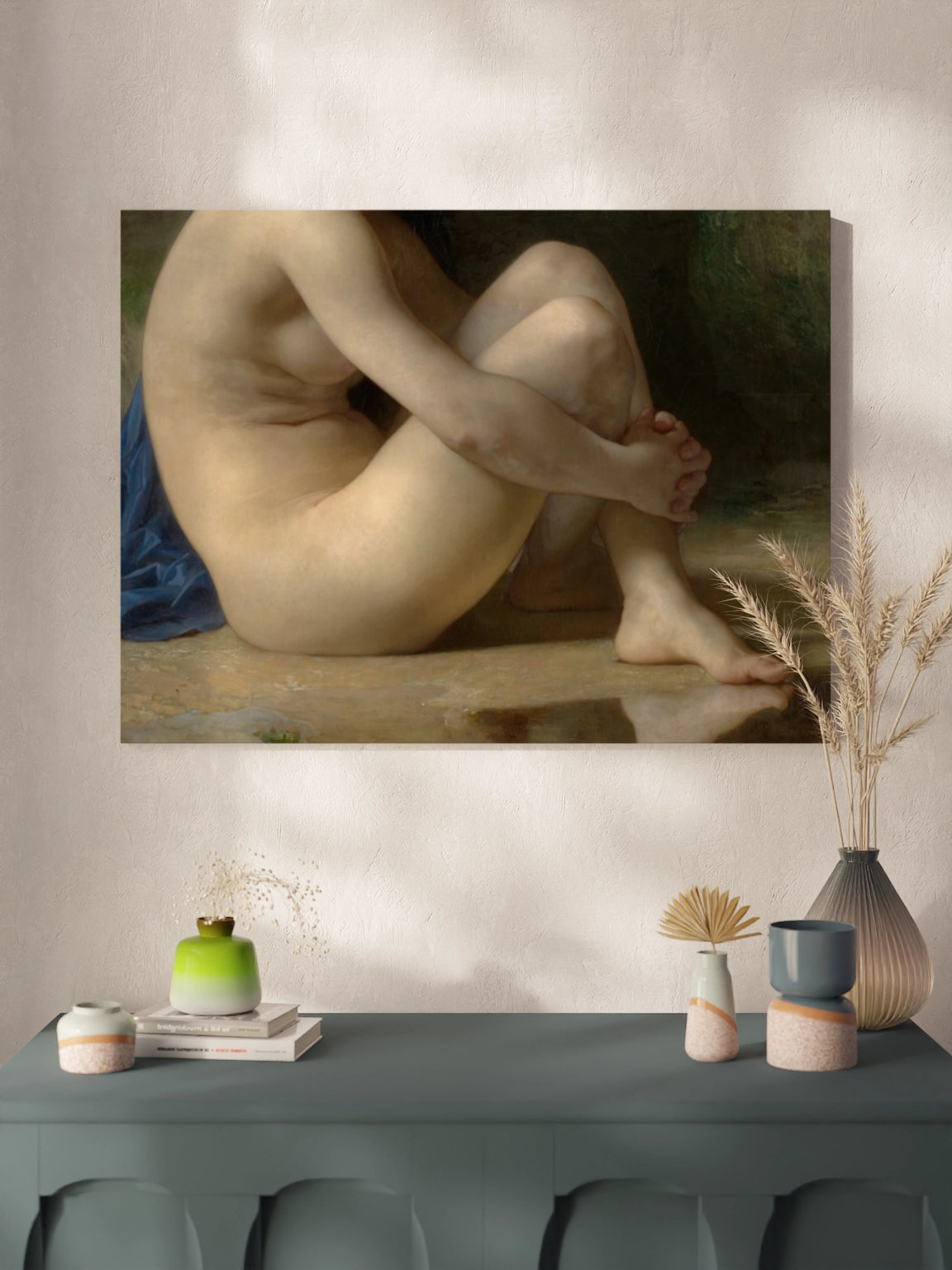 Картина "Сидяча оголена"