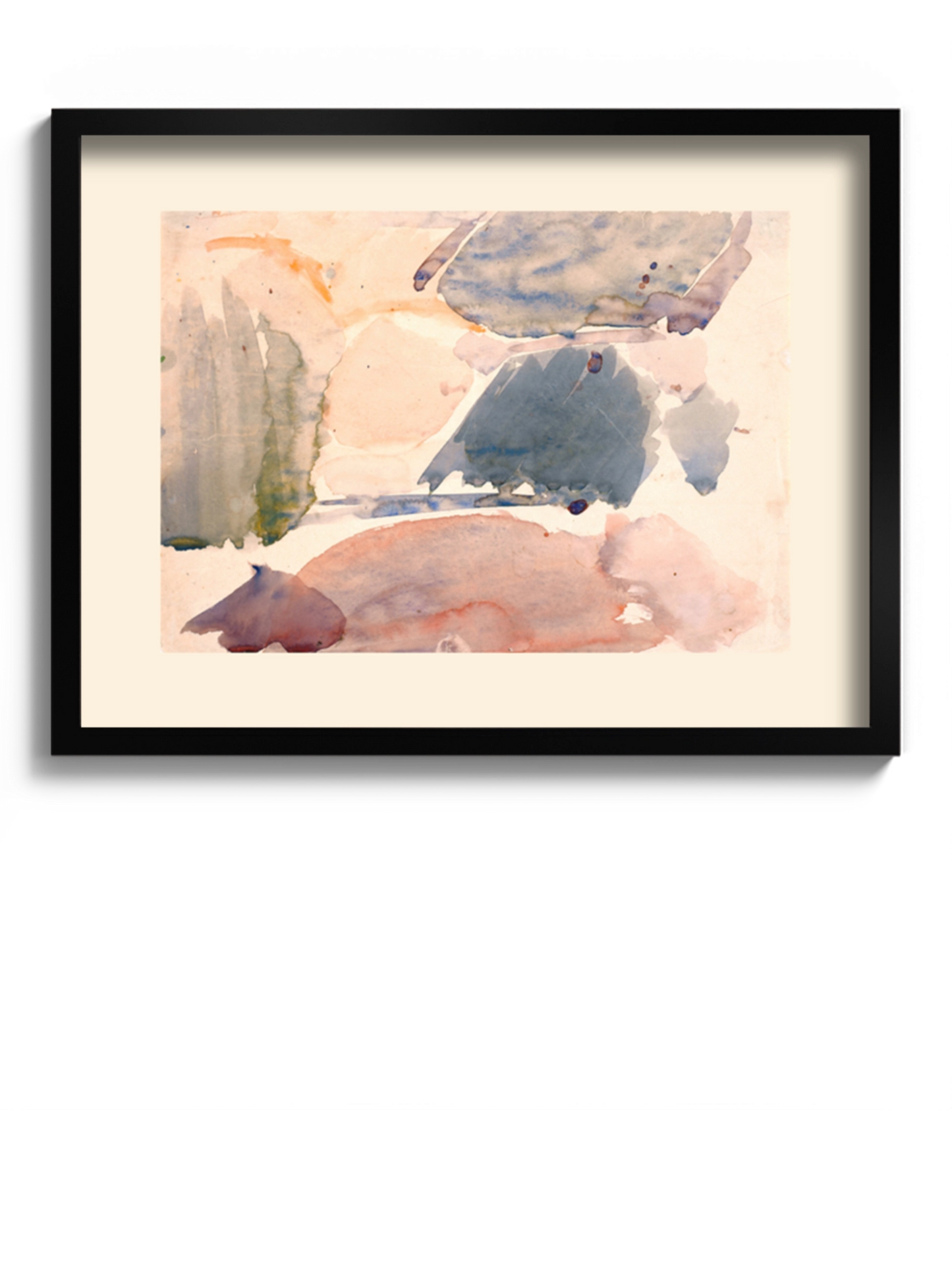 Картина Абстракція в бежевих тонах