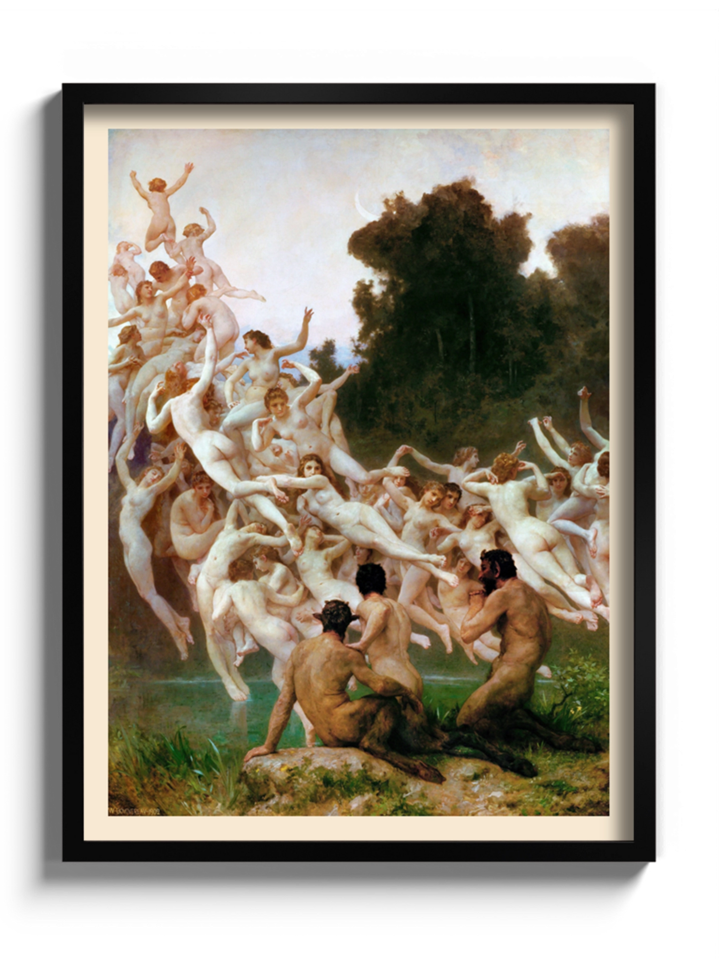 Картина "Ореади" Вільям Бугро