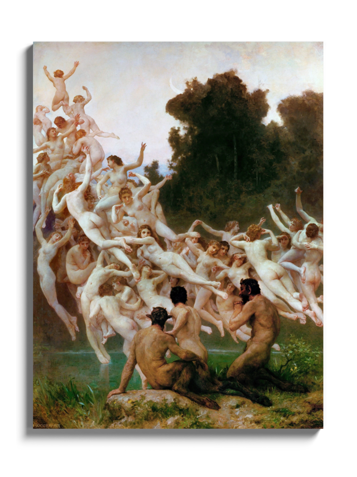 Картина "Ореади" Вільям Бугро