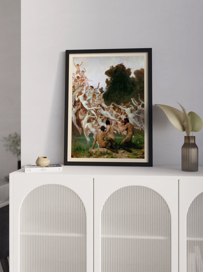 Картина "Ореади" Вільям Бугро