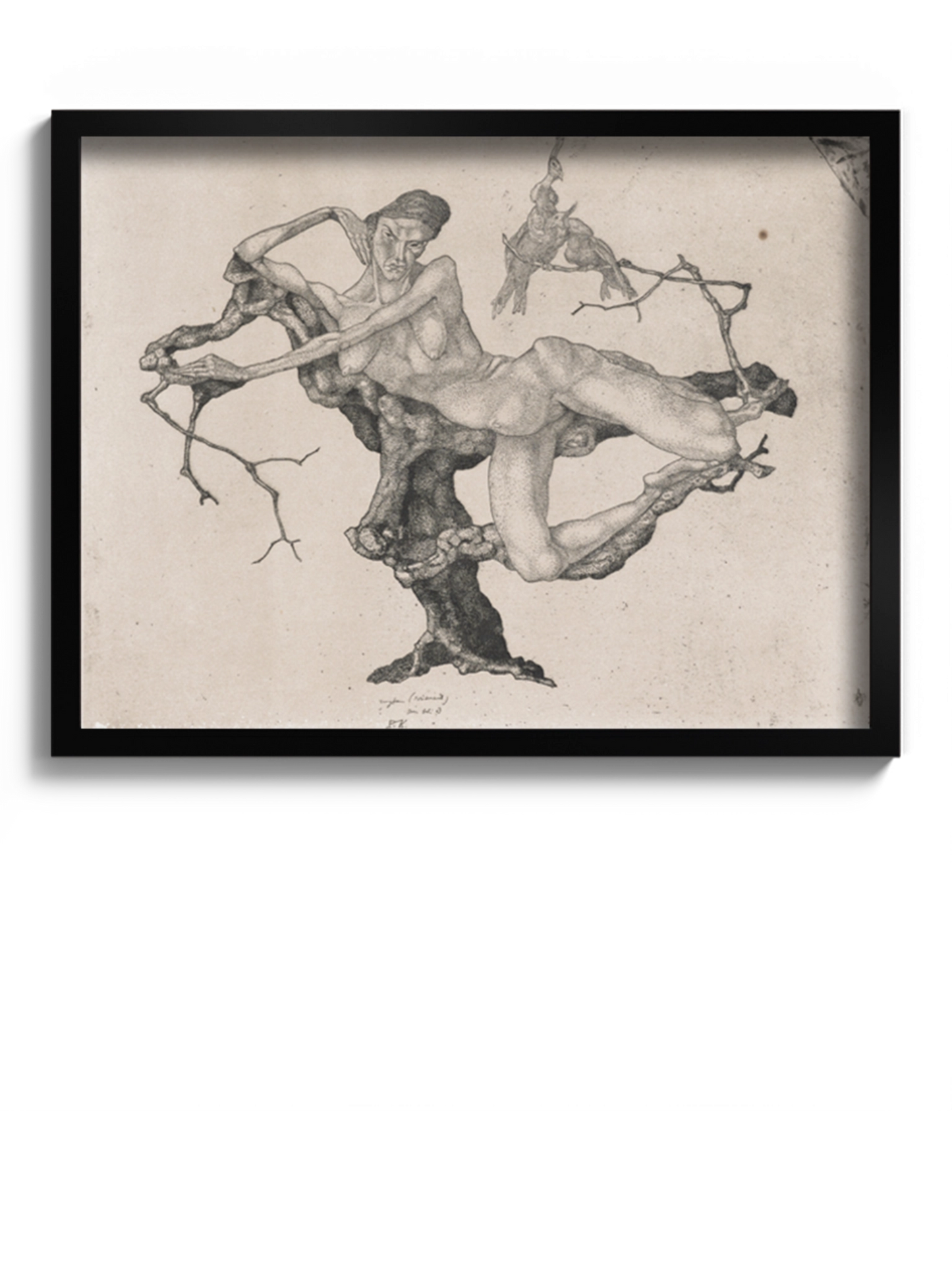 Картина "Діва на дереві"