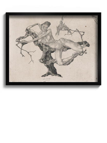 Картина "Діва на дереві"