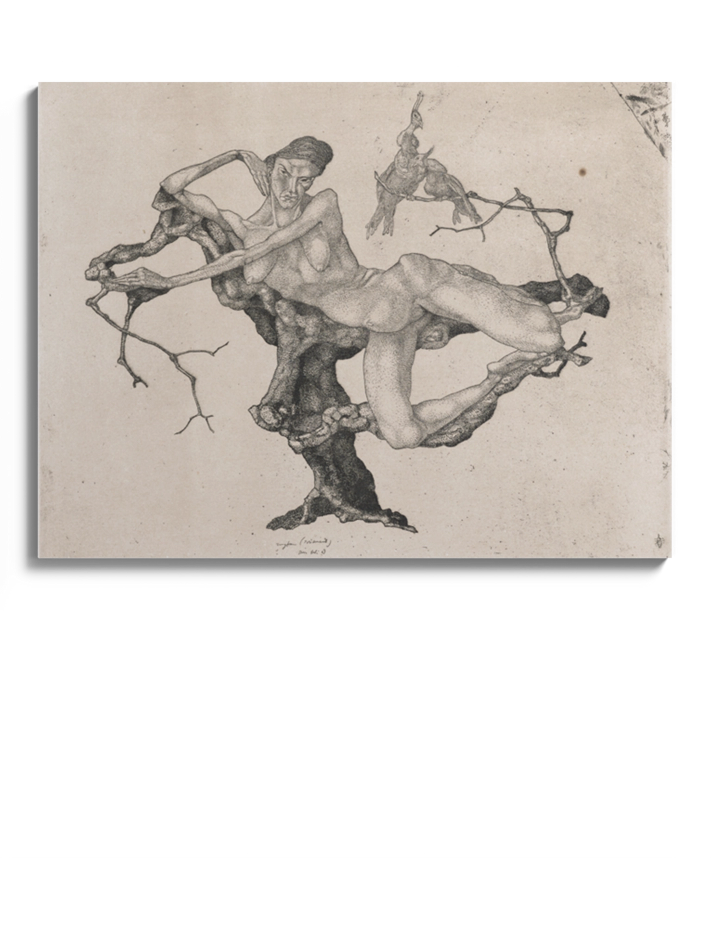 Картина "Діва на дереві"