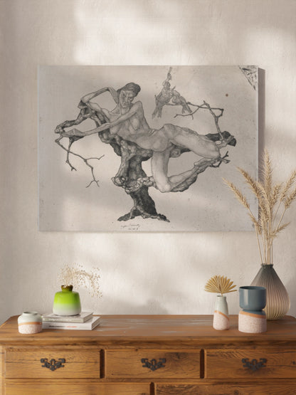 Картина "Діва на дереві"