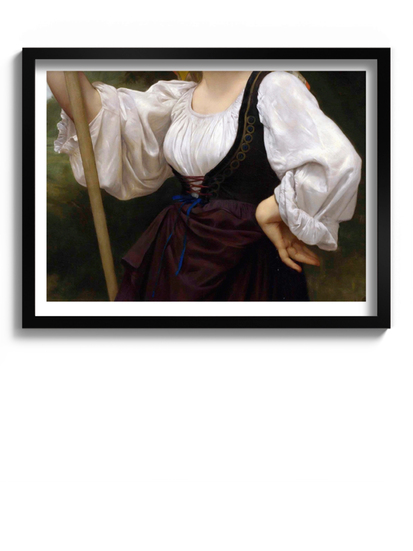 Картина "Сінокосниця" Вільям Бугро