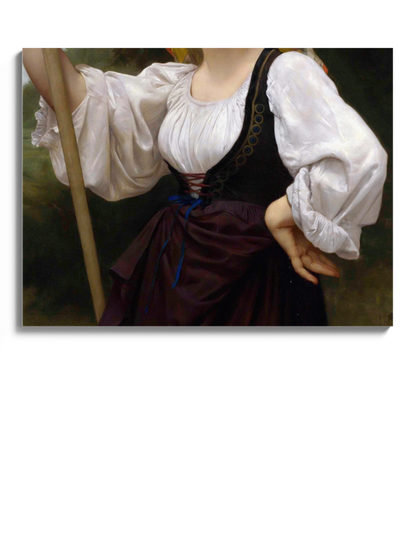 Картина "Сінокосниця" Вільям Бугро