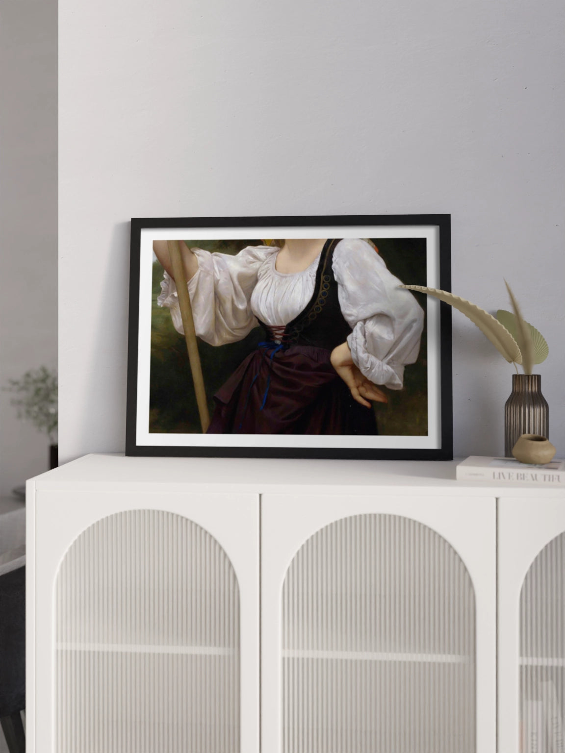 Картина "Сінокосниця" Вільям Бугро