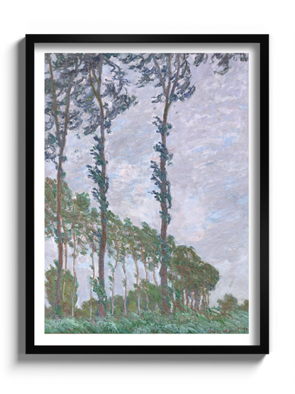 Картина «Тополі (Ефект вітру)» Клод Моне