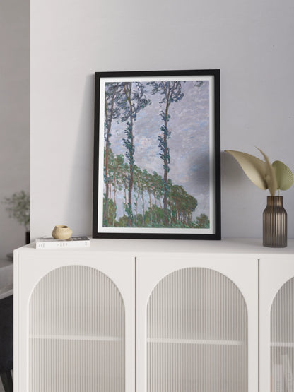 Картина «Тополі (Ефект вітру)» Клод Моне