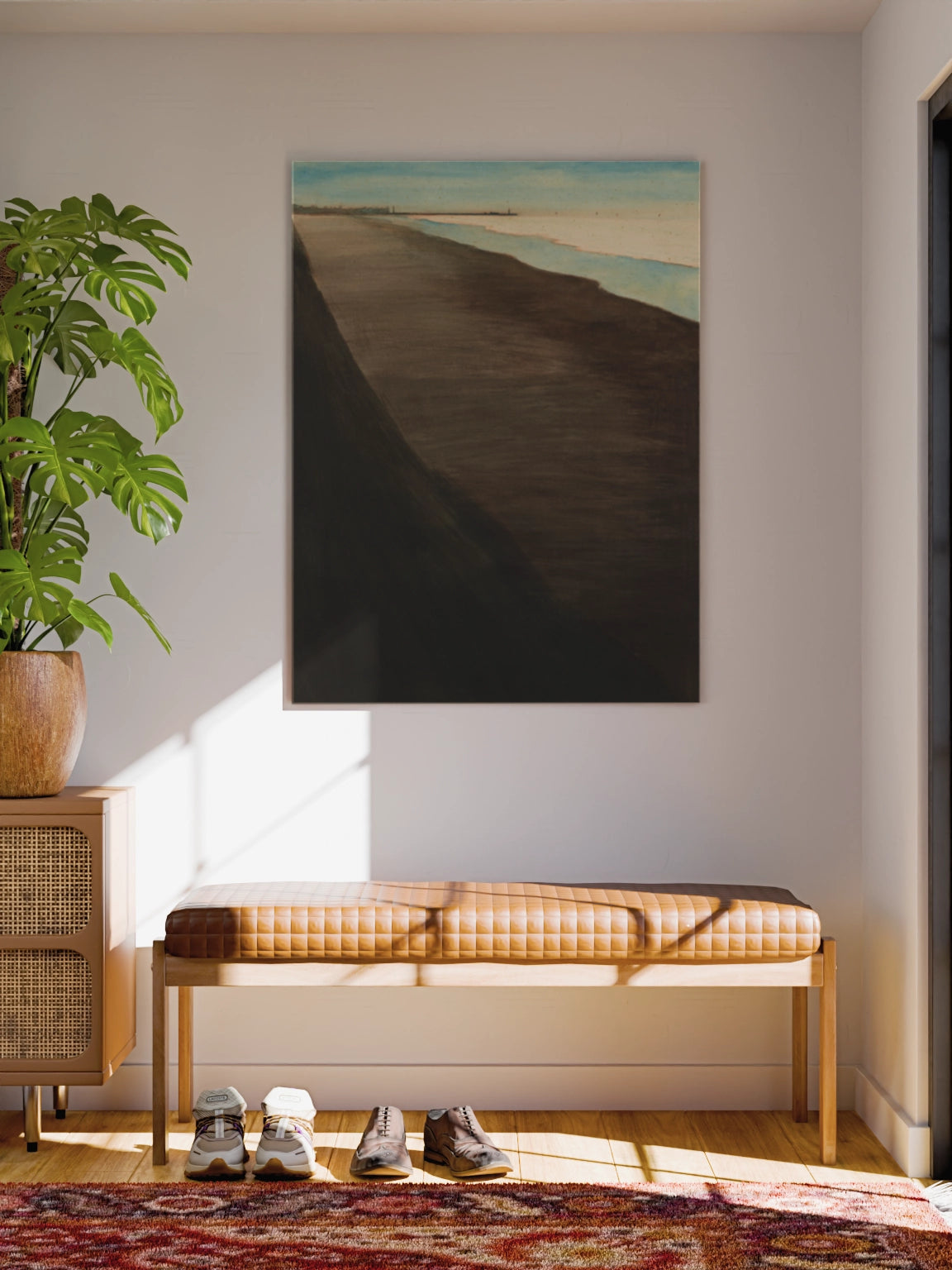 Картина "Пляж" Пейзаж