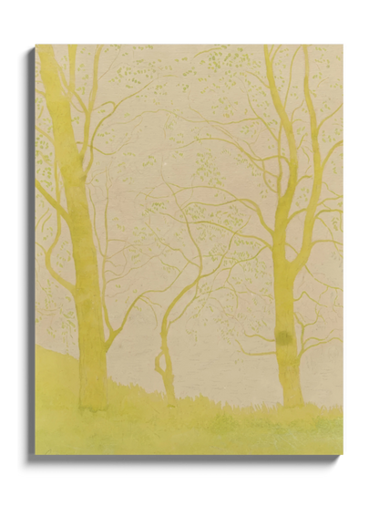 Картина "Дерева біля ставка"