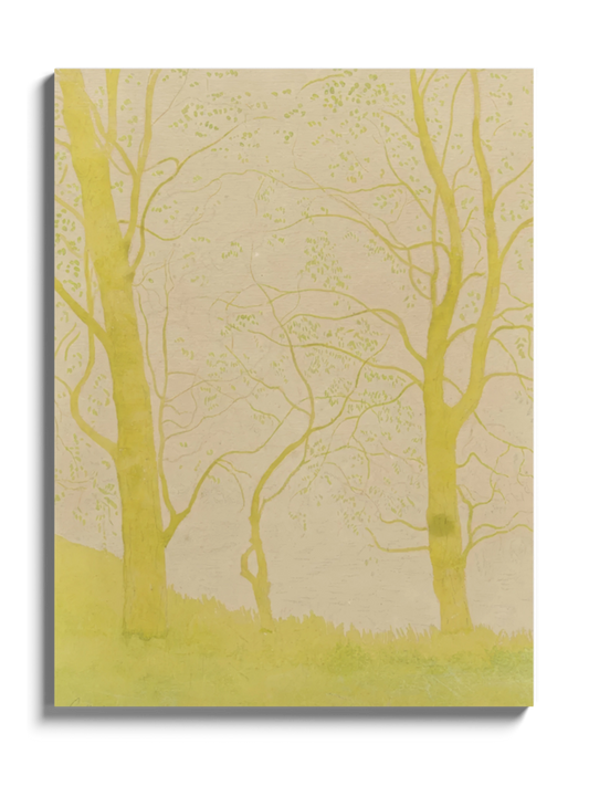 Картина "Дерева біля ставка"