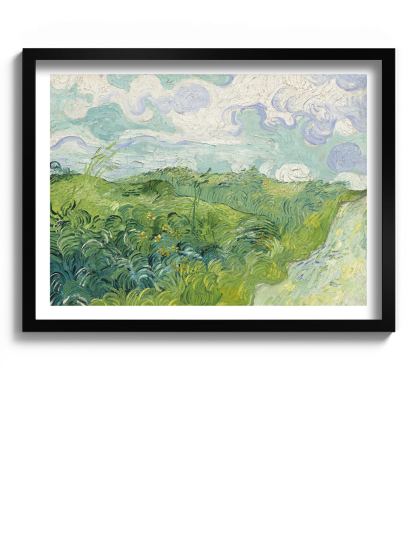 Картина «Зелені пшеничні поля, Овер» Вінсент ван Гог