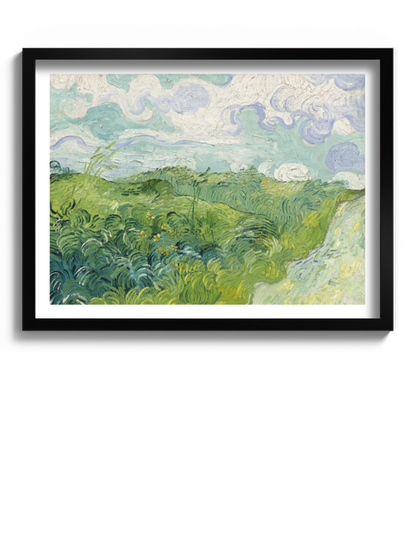 Картина «Зелені пшеничні поля, Овер» Вінсент ван Гог