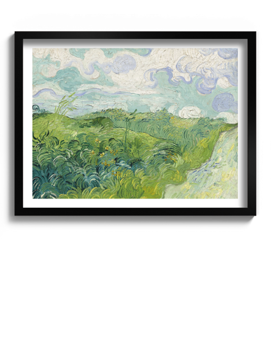 Картина «Зелені пшеничні поля, Овер» Вінсент ван Гог