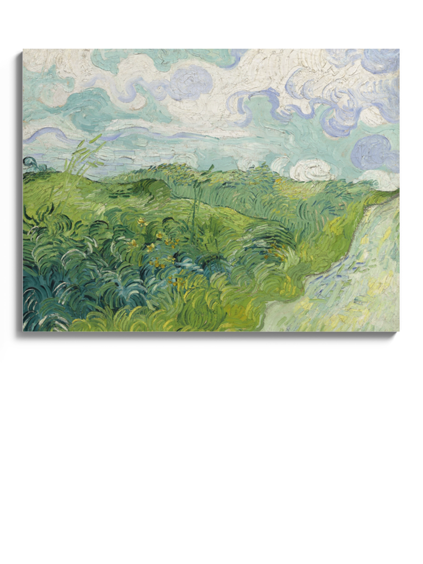 Картина «Зелені пшеничні поля, Овер» Вінсент ван Гог