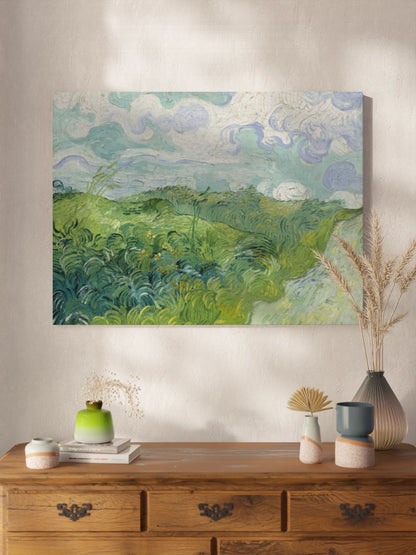 Картина «Зелені пшеничні поля, Овер» Вінсент ван Гог