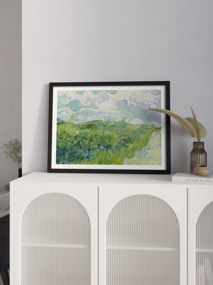 Картина «Зелені пшеничні поля, Овер» Вінсент ван Гог
