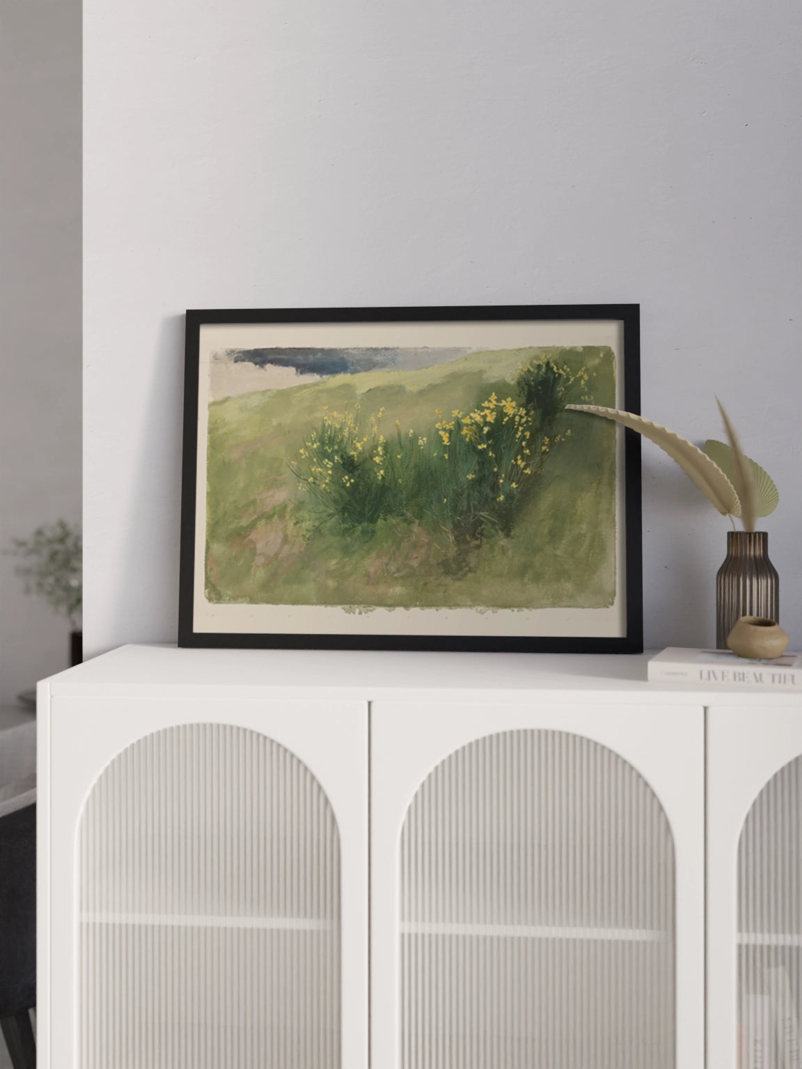 Друк Картина "Пейзаж із нарцисами"