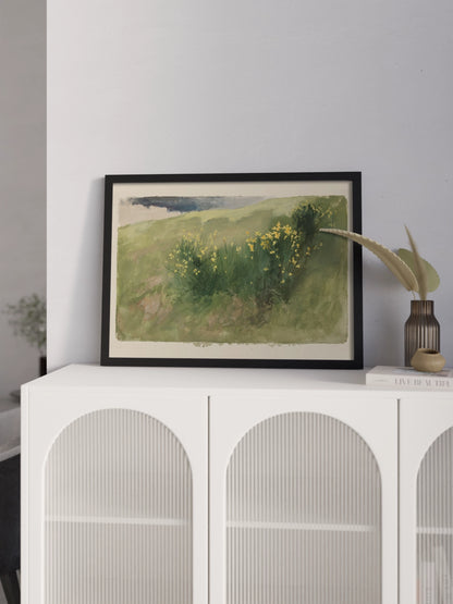 Друк Картина "Пейзаж із нарцисами"